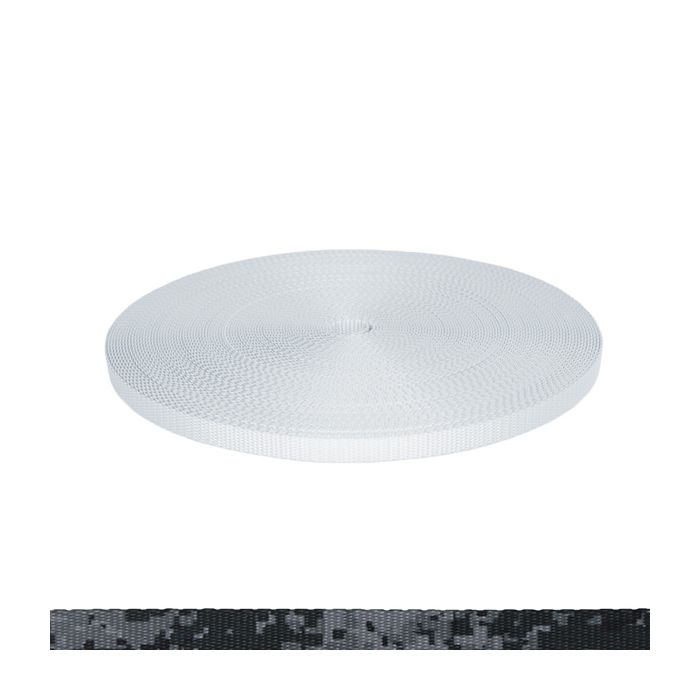 1/2 Inch Utility Polyester Webbing Camouflage Digital Dark