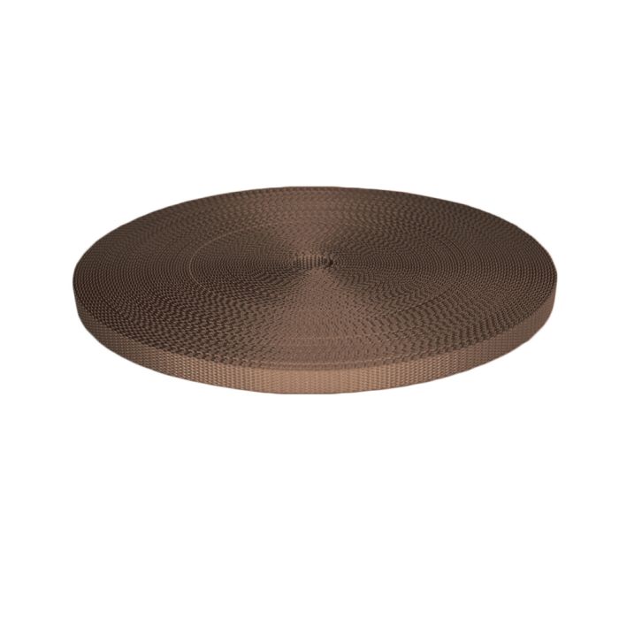 1/2 Inch Utility Polyester Webbing Tan