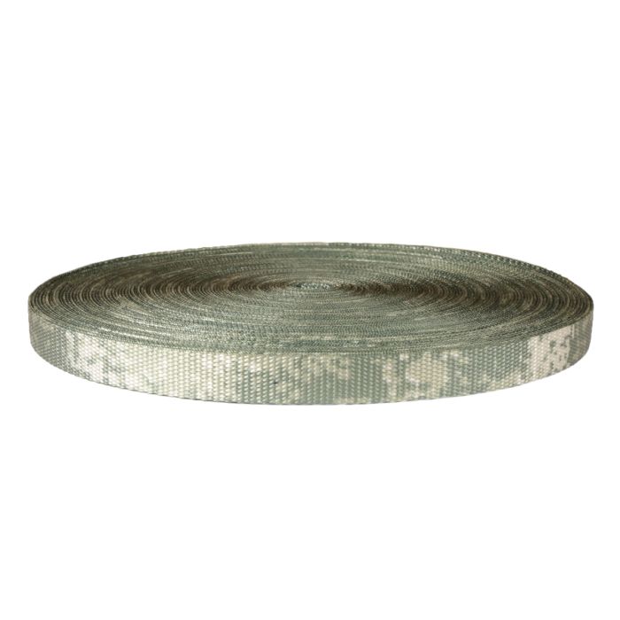 3/4 Inch Utility Polyester Webbing Camouflage Digital Grunt