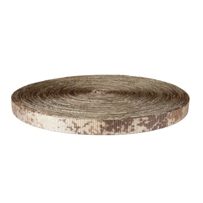 3/4 Inch Utility Polyester Webbing Camouflage Digital Desert