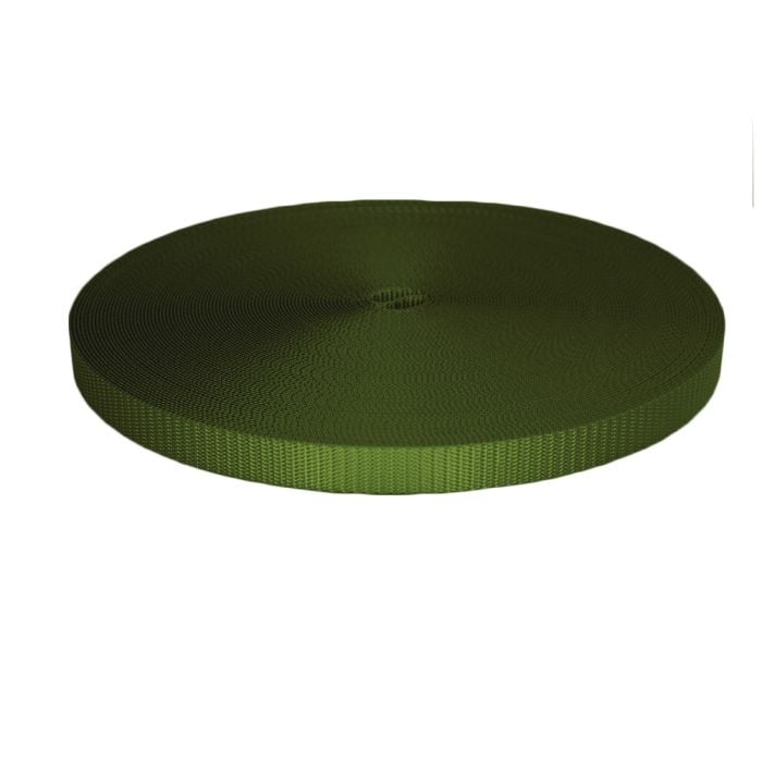 3/4 Inch Utility Polyester Webbing Olive Drab