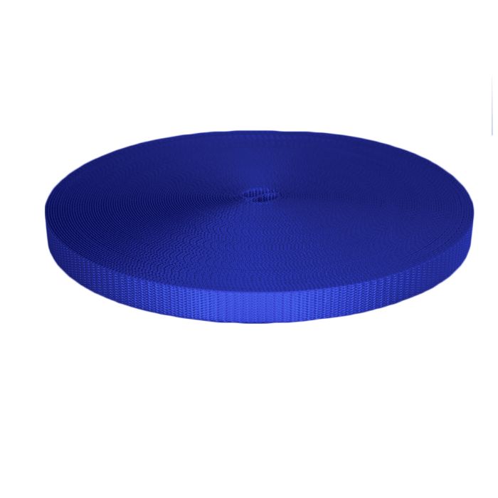3/4 Inch Utility Polyester Webbing Royal Blue