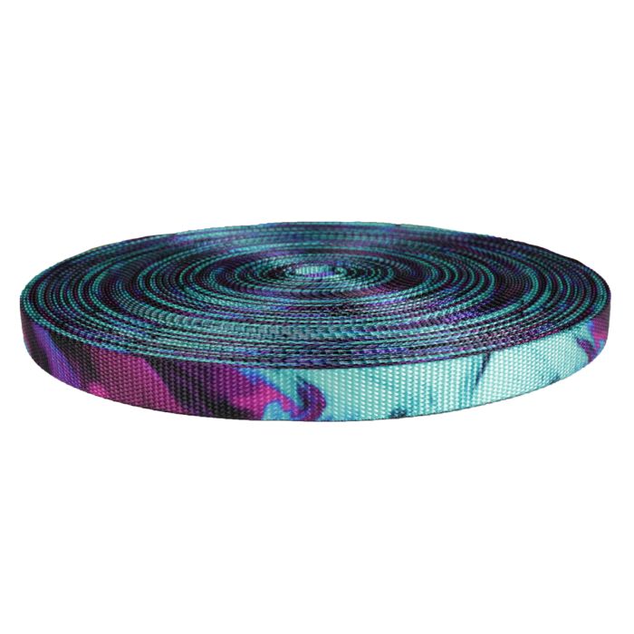 3/4 Inch Utility Polyester Webbing Wicked Purple