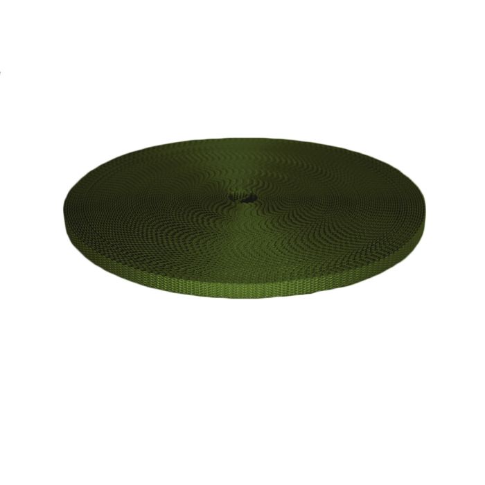 3/8 Inch Utility Polyester Webbing Olive Drab