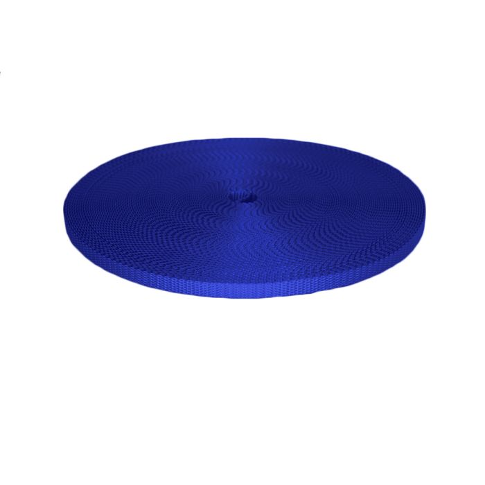 3/8 Inch Utility Polyester Webbing Royal Blue