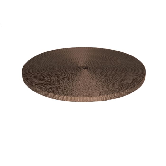 3/8 Inch Utility Polyester Webbing Tan