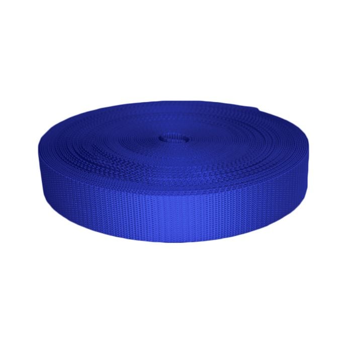 1-1/2 Inch Utility Polyester Webbing Royal Blue