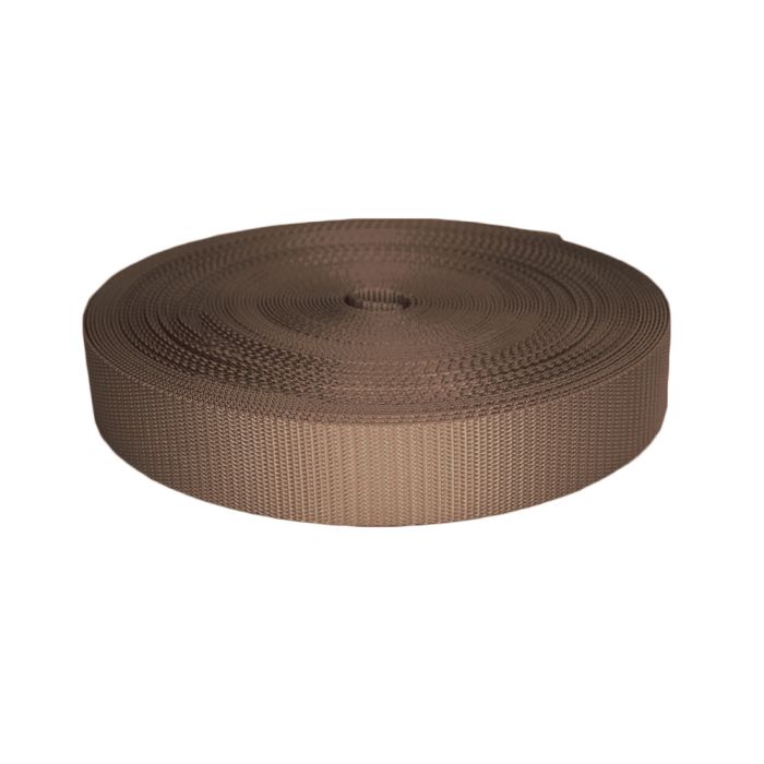 1-1/2 Inch Utility Polyester Webbing Tan