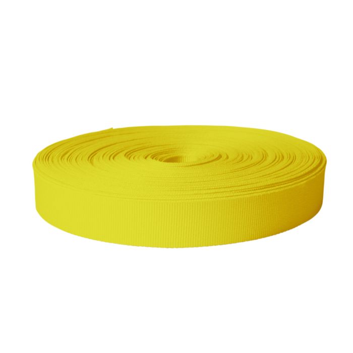 1 Inch Polyester Ribbon Yellow