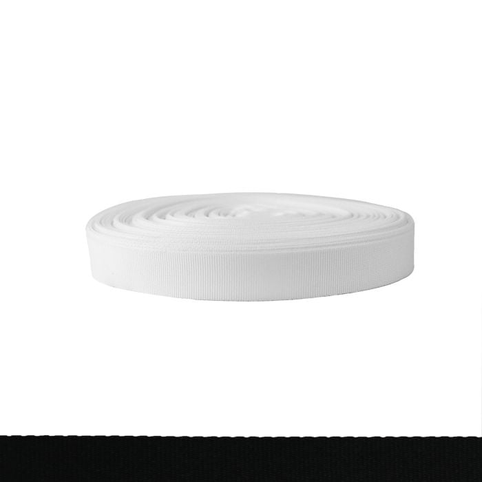 3/4 Inch Polyester Ribbon Black