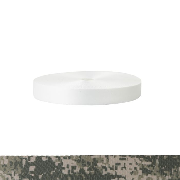 1 Inch Polyester Satin Camouflage Digital Grunt