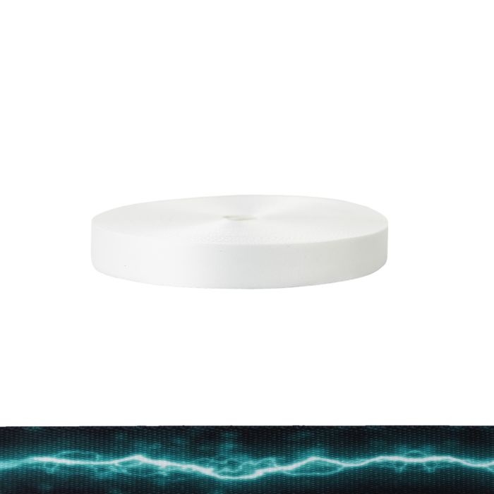 1 Inch Polyester Satin Lightning Splatter