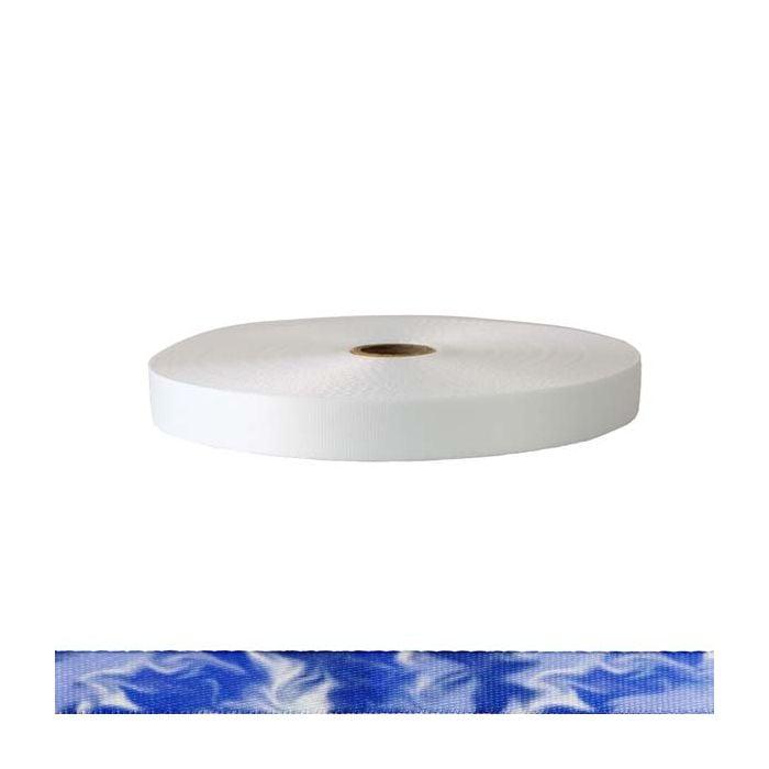 3/4 Inch Polyester Satin Blue Smoke