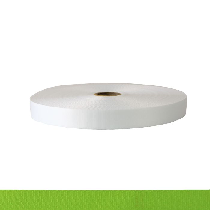 3/4 Inch Polyester Satin Lime Green