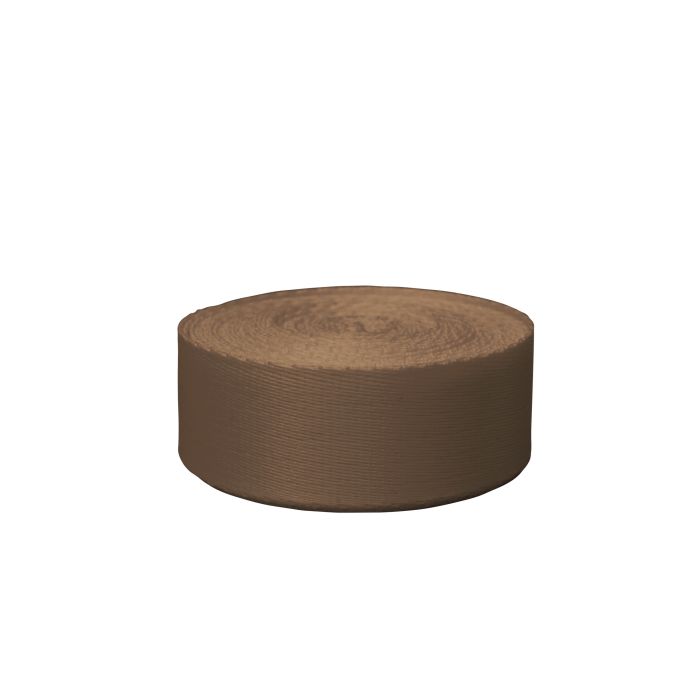 3/4 Inch Polyester Satin Tan