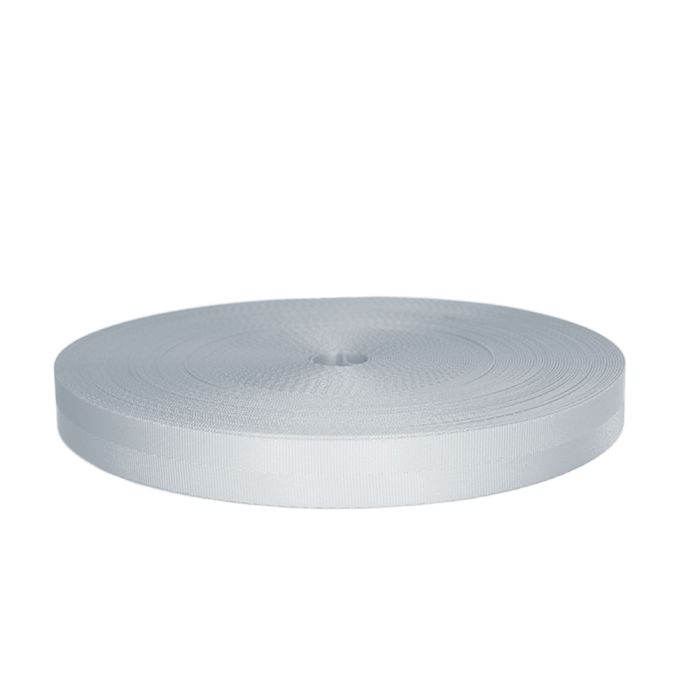 1 Inch Seatbelt Polyester White