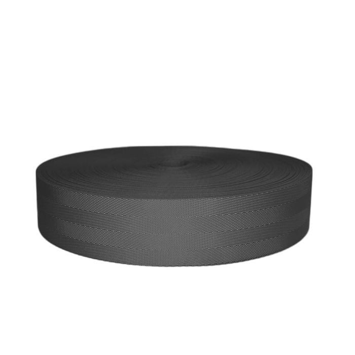 2 Inch Seatbelt Polyester Charcoal