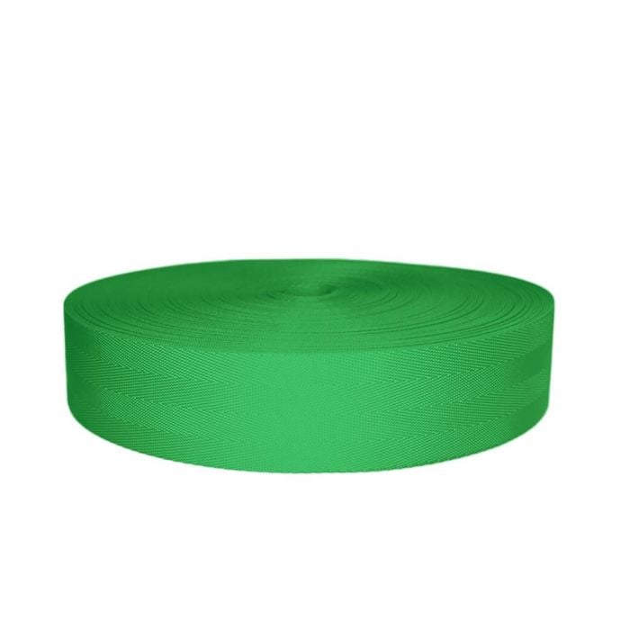 2 Inch Seatbelt Polyester Green