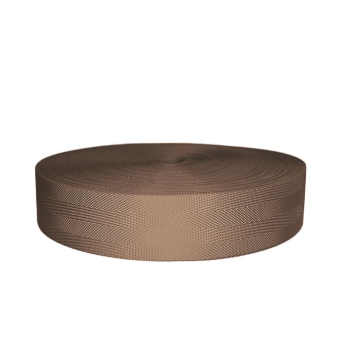 2 Inch Seatbelt Polyester Tan