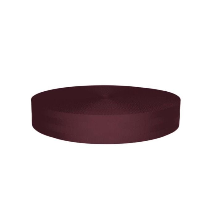 1-1/2 Inch Seatbelt Polyester Burgundy