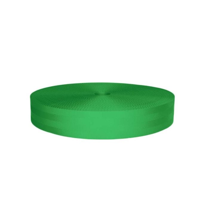 1-1/2 Inch Seatbelt Polyester Green