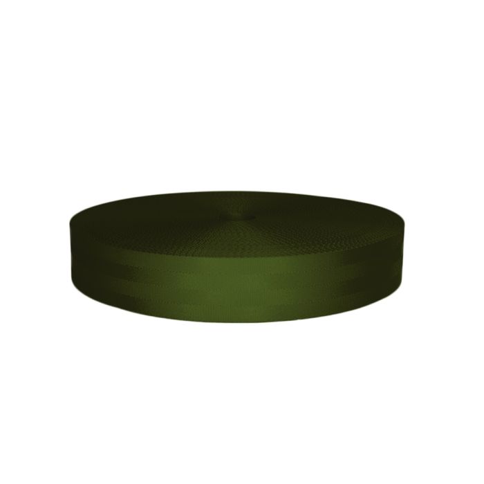 1-1/2 Inch Seatbelt Polyester Olive Drab