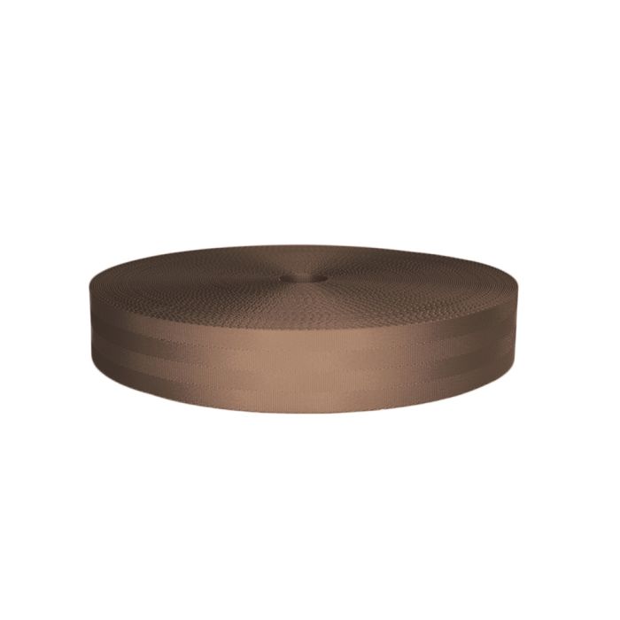 1-1/2 Inch Seatbelt Polyester Tan