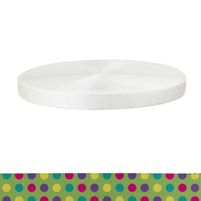 1 Inch Tubular Polyester Candy Dots