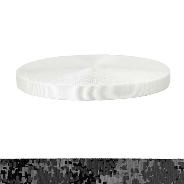1 Inch Tubular Polyester Camouflage Digital Dark