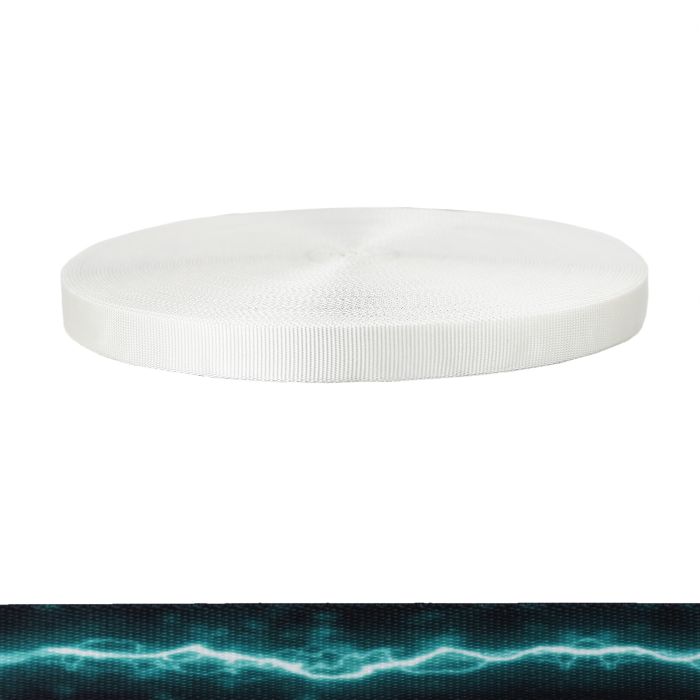 1 Inch Tubular Polyester Lightning Splatter