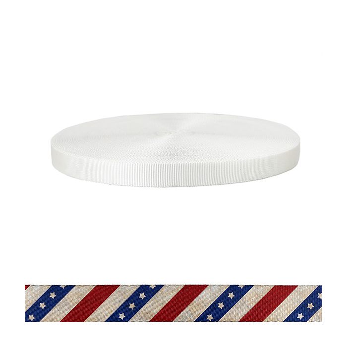 1 Inch Tubular Polyester Patriot