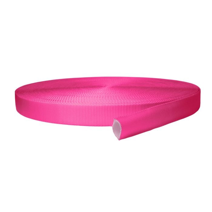 1 Inch Tubular Polyester Pink