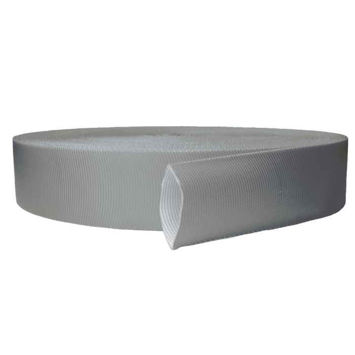 2 Inch Tubular Polyester Gray