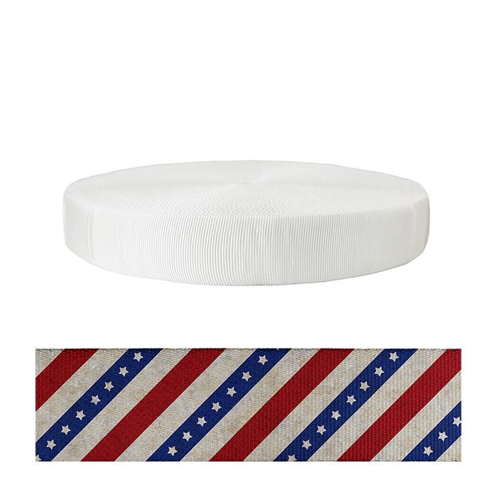 2 Inch Tubular Polyester Patriot