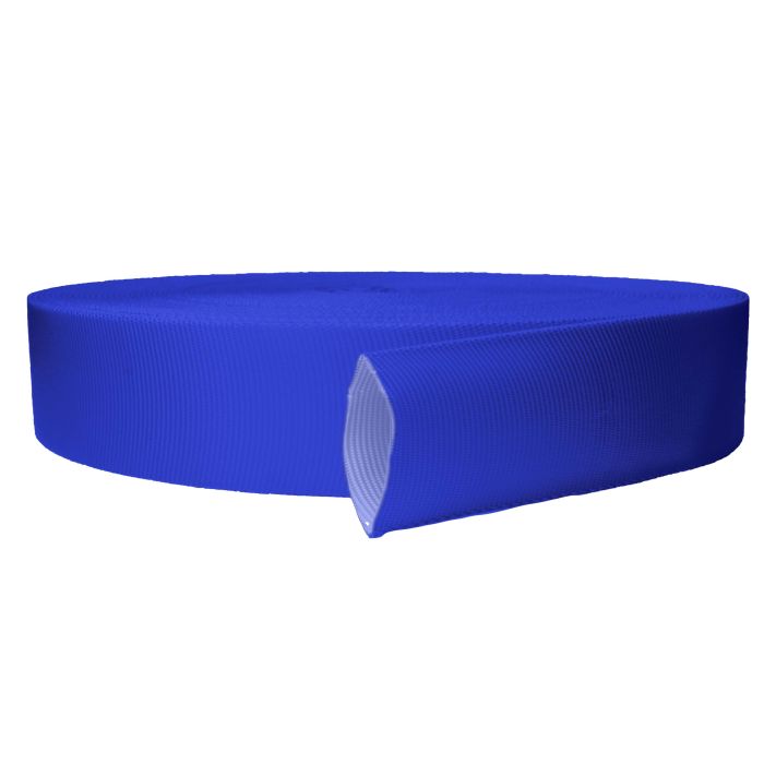 2 Inch Tubular Polyester Royal Blue