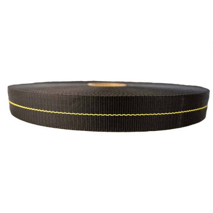 2 Inch High Tenacity Polypropylene Black