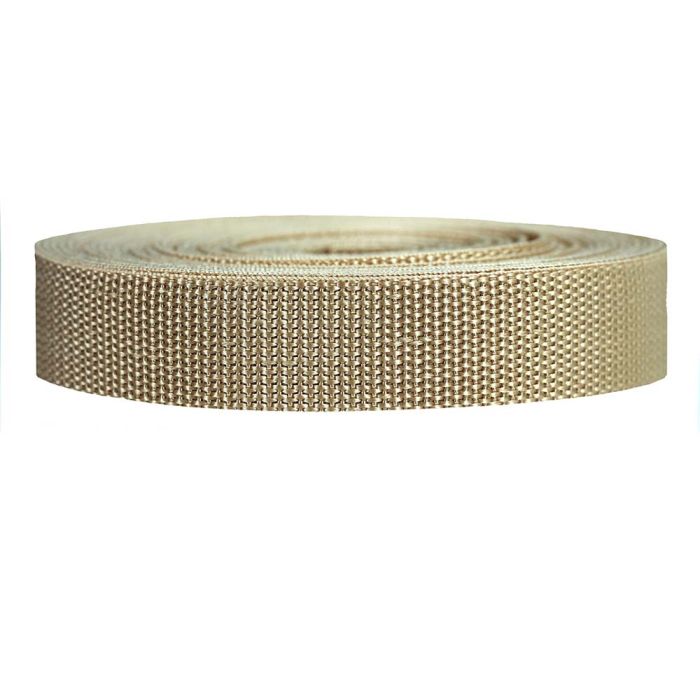 1 Inch Heavyweight Polypropylene Khaki