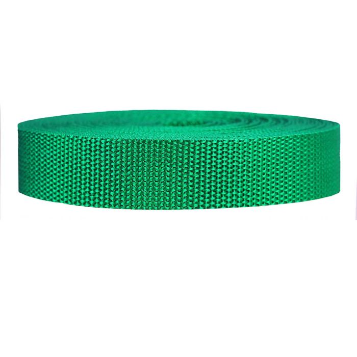 1 Inch Heavyweight Polypropylene Kelly Green