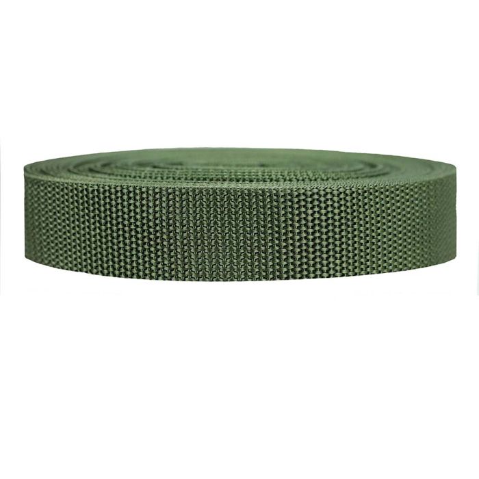 1 Inch Heavyweight Polypropylene Olive Drab