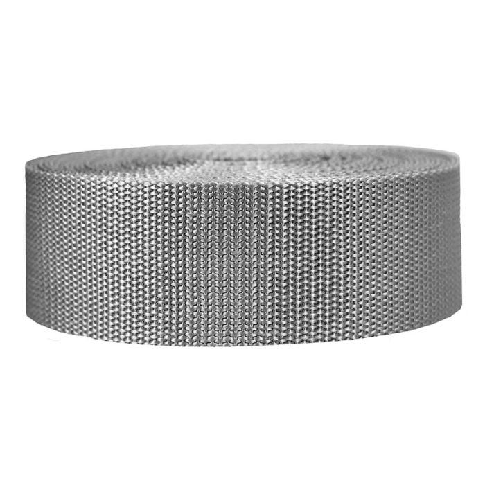 2 Inch Heavyweight Polypropylene Silver Gray