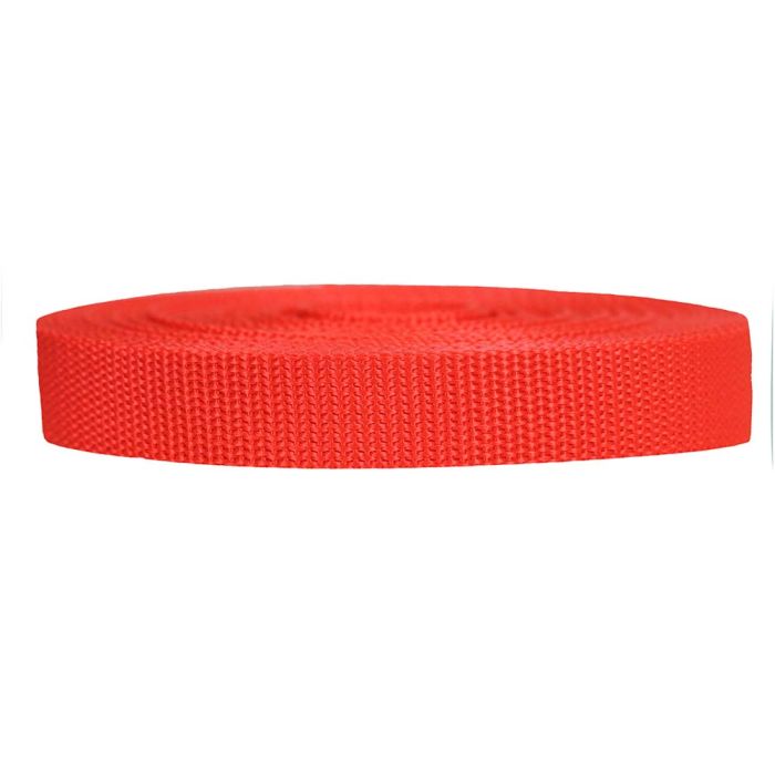 3/4 Inch Heavyweight Polypropylene Blood Orange