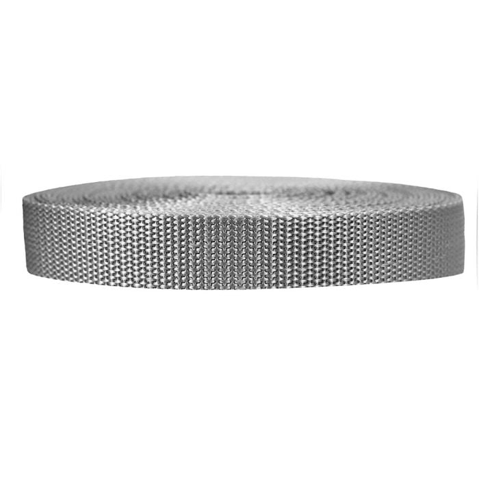 3/4 Inch Heavyweight Polypropylene Silver Gray