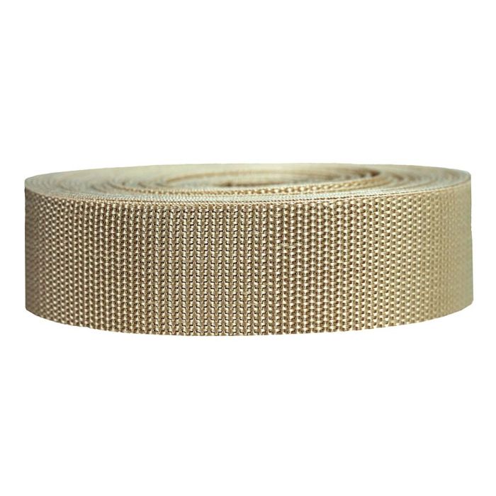 1-1/2 Inch Heavyweight Polypropylene Khaki