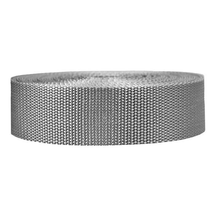 1-1/2 Inch Heavyweight Polypropylene Silver Gray