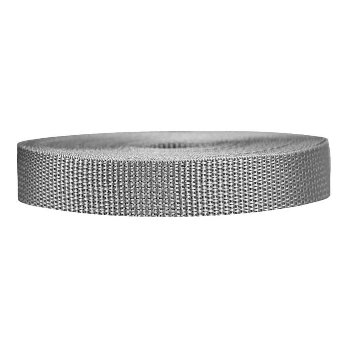 3/4 Inch Lightweight Polypropylene Silver Gray