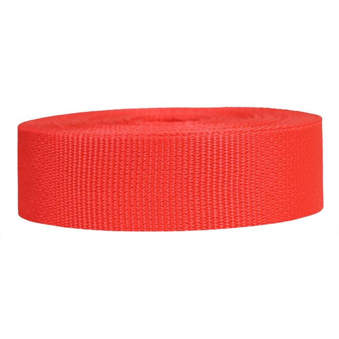 1-1/2 Inch Lightweight Polypropylene Blood Orange