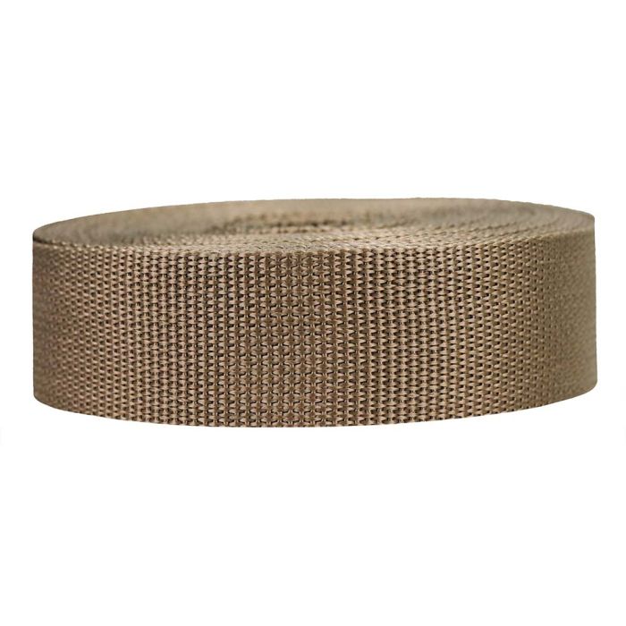 1-1/2 Inch Lightweight Polypropylene Tan
