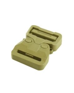 1 1/2 Inch Plastic Cobra Buckle Single Adjust Desert Tan