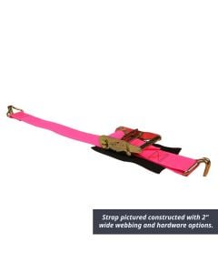 1 Inch Ratchet Strap with End Hardware