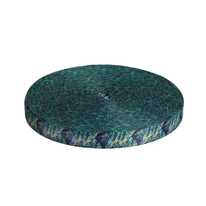 1 Inch Abalone Picture Quality Polyester